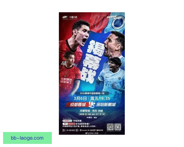 中超首轮惊喜战 成都蓉城狂胜深圳新鹏城展现强势攻势